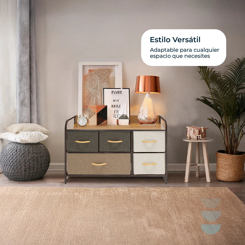 Credenza Rowan 5 Cajones